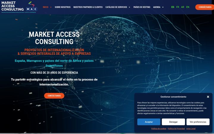 Screenshot of market-access-consulting.com