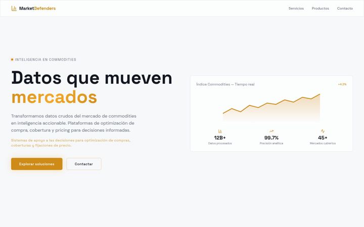 Screenshot of market-defenders.com