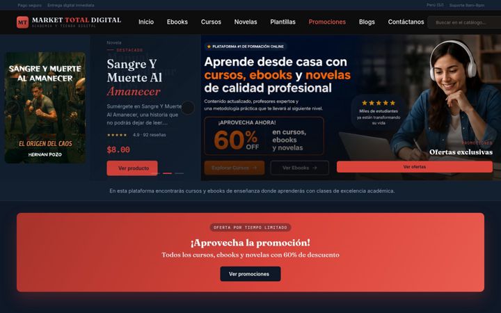 Screenshot of market-total.com