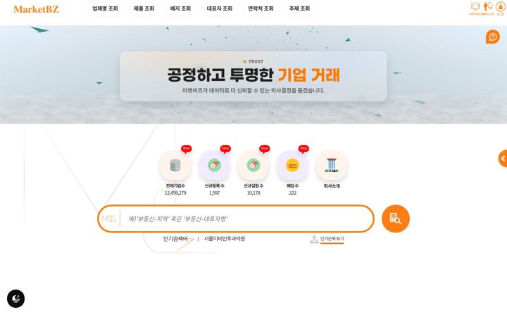 Screenshot of marketbz.com