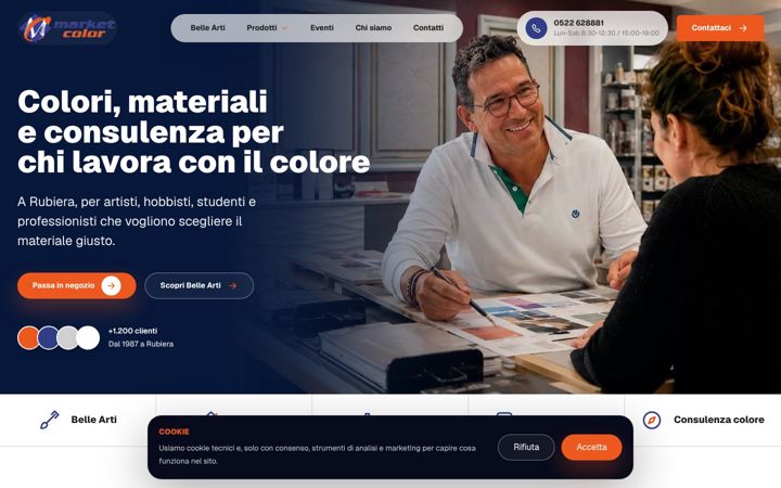 Screenshot of marketcolor.net