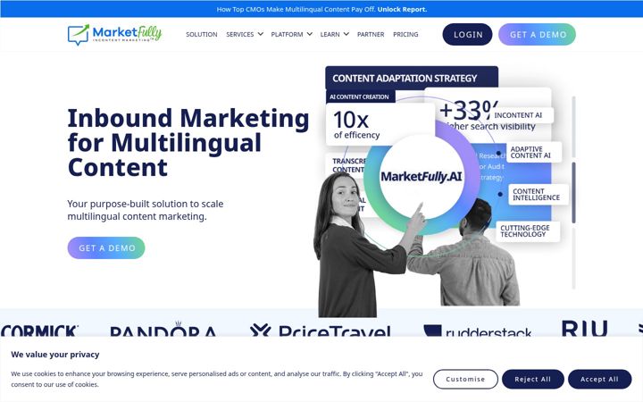 Screenshot of marketfully.com