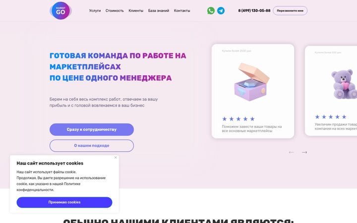 Screenshot of marketgo.agency