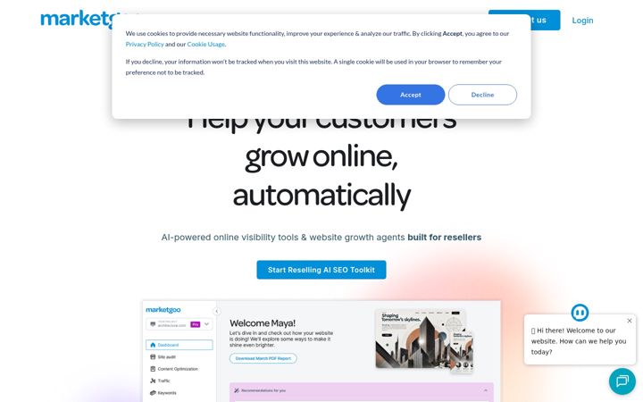 Screenshot του marketgoo.com