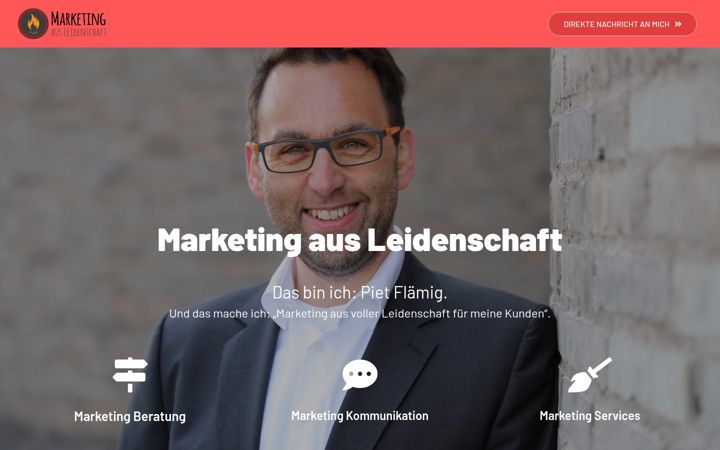 Screenshot of marketing-aus-leidenschaft.de