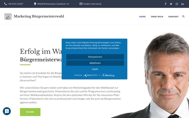 Screenshot of marketing-buergermeisterwahl.de