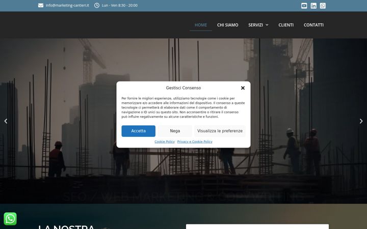 Screenshot of marketing-cantieri.it