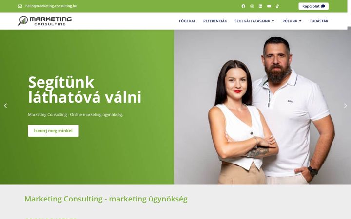 Screenshot of marketing-consulting.hu