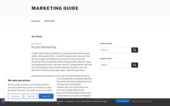 Screenshot of marketing-gui.de