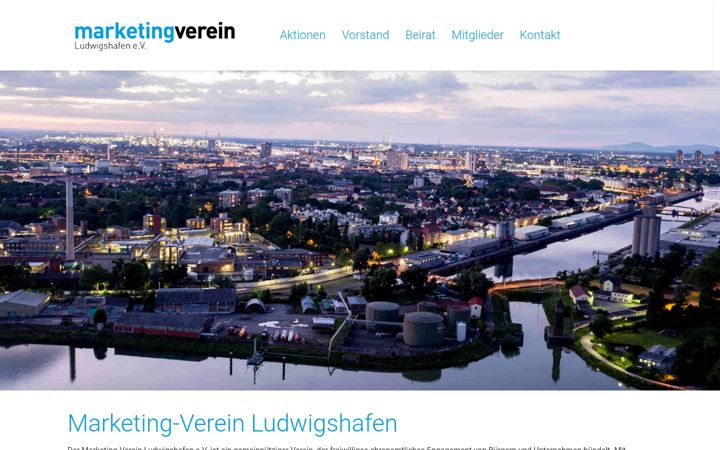Screenshot of marketing-ludwigshafen.de