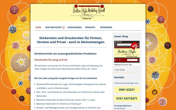 Screenshot of marketing-reindl.de