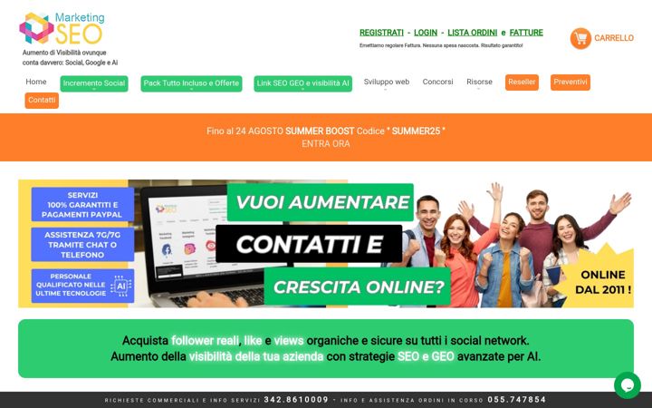 Screenshot of marketing-seo.it