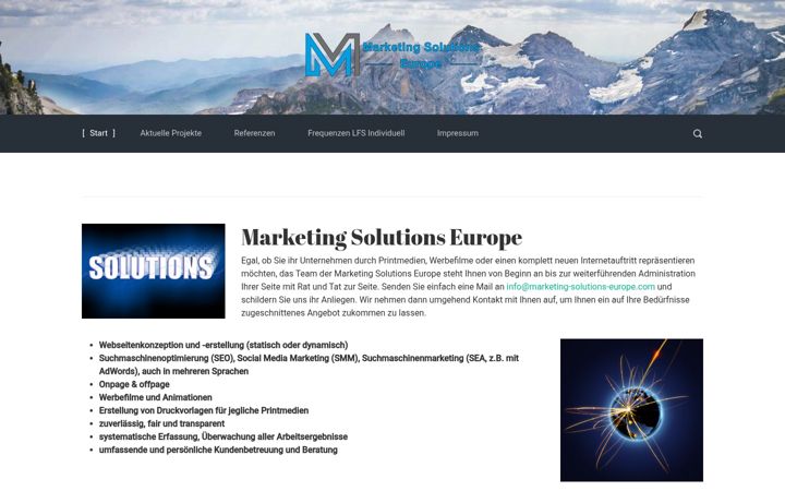 Screenshot of marketing-solutions-europe.de