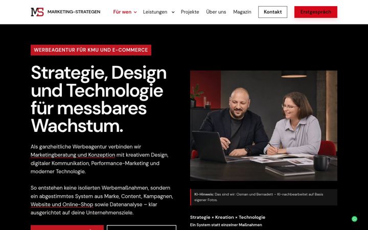 Screenshot of marketing-strategen.com