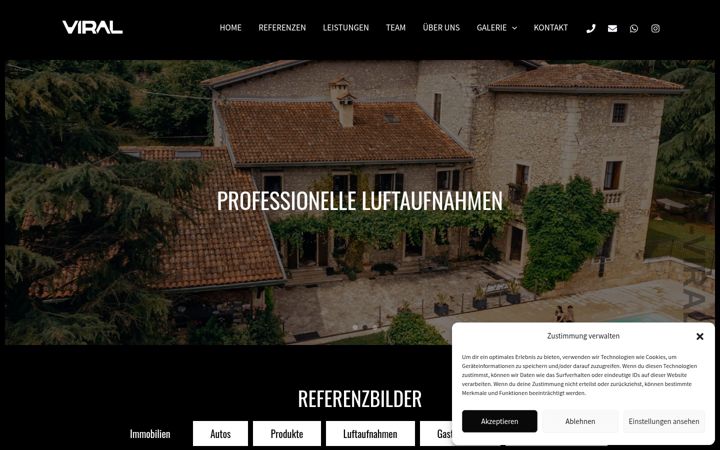 Screenshot of marketing-viral.de