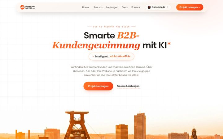 Screenshot of marketing-wizards.de