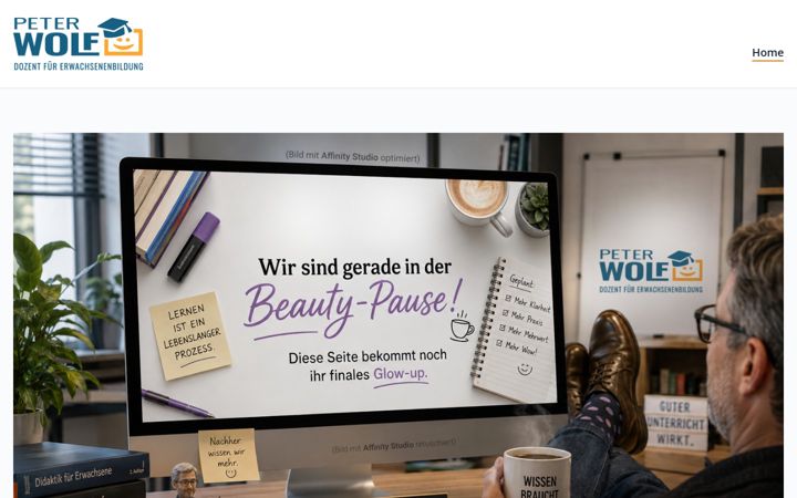 Screenshot of marketing-wolf.de