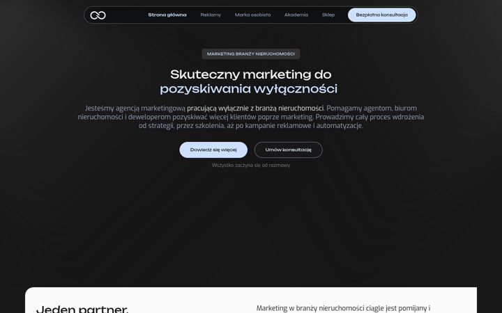 Screenshot of marketingagenta.pl