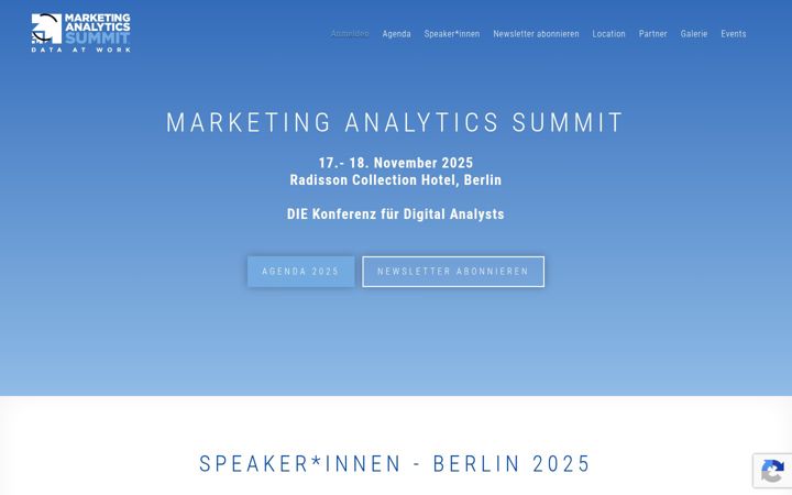 Screenshot of marketinganalyticssummit.de