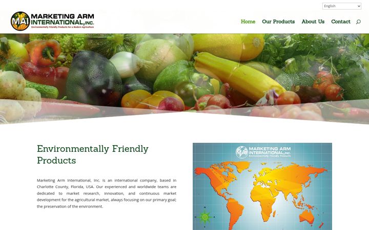 Screenshot of marketingarm.com