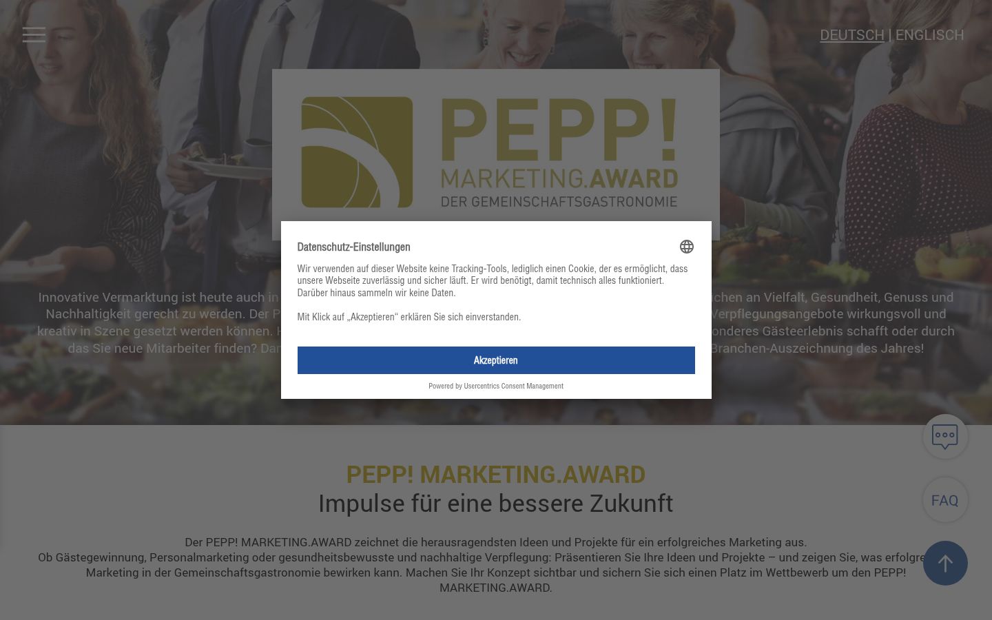 Zrzut ekranu banera zgody wyświetlanego przed jakąkolwiek interakcją
