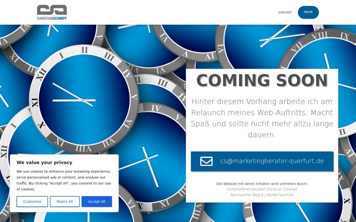 Screenshot of marketingberater-querfurt.de