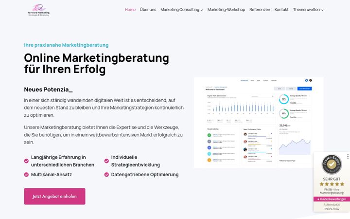 Screenshot of marketingberatung.org