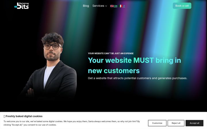 Screenshot of marketingbits.it