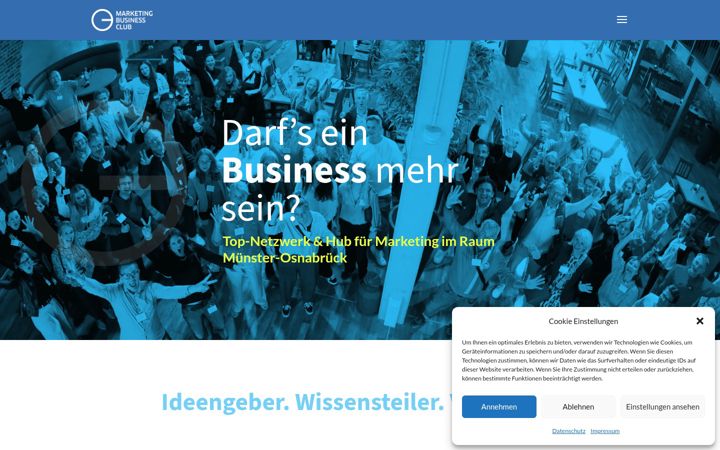 Screenshot of marketingclub-ms-os.de