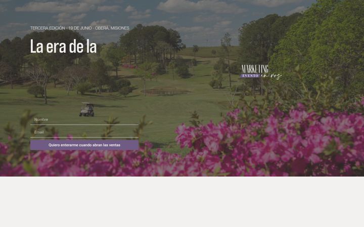 Screenshot of marketingenvos.com