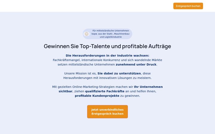 Screenshot of marketinghaack.de