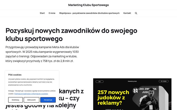 Screenshot of marketingks.pl