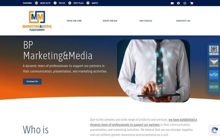 Screenshot of marketingmediaplaza.eu