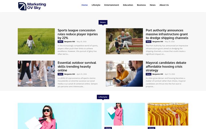 Screenshot of marketingovsky.com