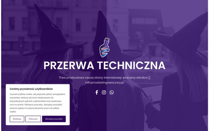 Screenshot of marketingoweczary.pl