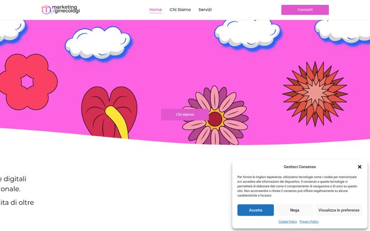 Screenshot of marketingperginecologi.it