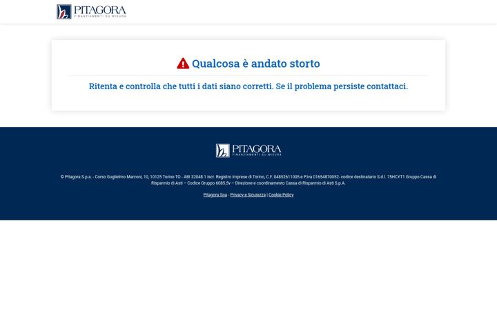 Screenshot of marketingpitagora.it