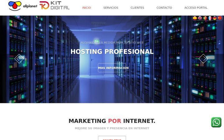 Screenshot of marketingporinternet.es
