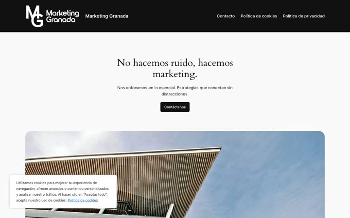 Screenshot of marketingranada.com