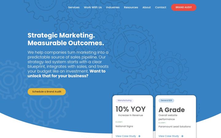 Screenshot of marketingrefresh.com