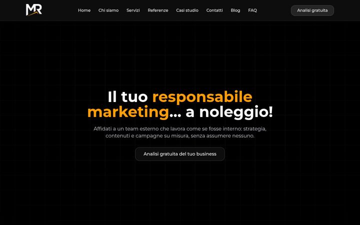 Screenshot of marketingrent.it