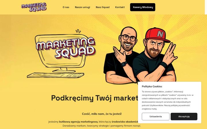 Screenshot of marketingsquad.pl