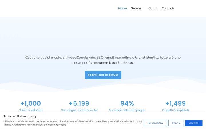 Screenshot of marketingup.it