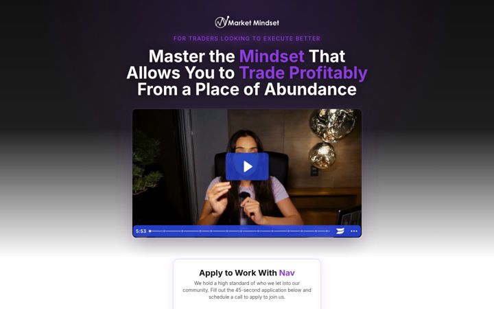 Screenshot of marketmindset.net