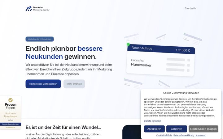 Screenshot of marketn.de