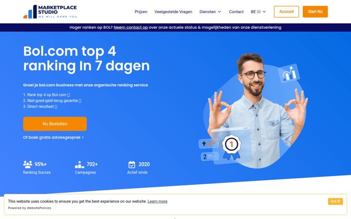 Screenshot of marketplacestudio.be