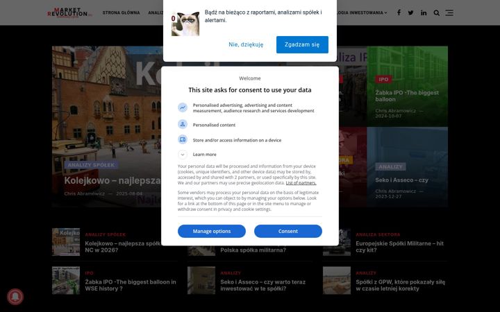 Screenshot of marketrevolution.eu