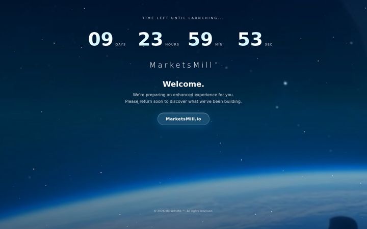 Screenshot of marketsmill.com