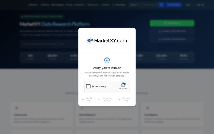 Screenshot of marketxy.com