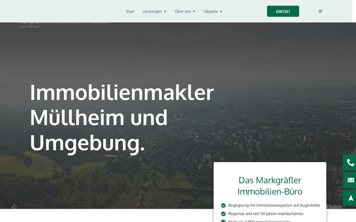 Screenshot of markgraefler-immobilien-buero.de